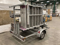 Euroscaffold aluminium rolsteiger op aanhanger - afbeelding 6 van  13