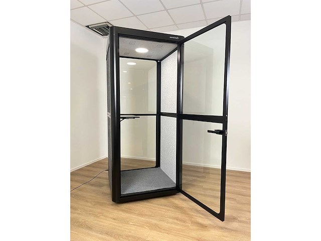 Euroseats phone booth - akoestische belcel - verrijdbaar - afbeelding 11 van  24