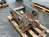 Eurosteel ec300el hydraulische snelwissel - afbeelding 1 van  7