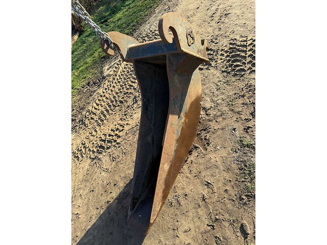 Eurosteel sleuvenbak 30cm voor graafmachine - afbeelding 5 van  6