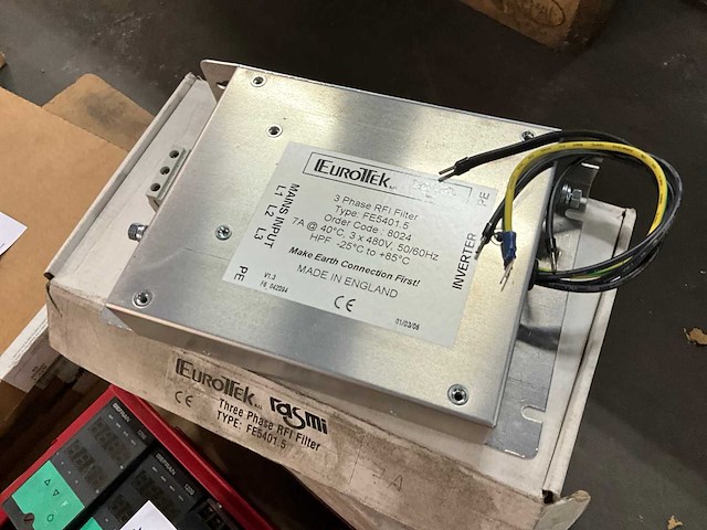 Eurotek fe5401.5 rfi filter (6x) - afbeelding 1 van  3