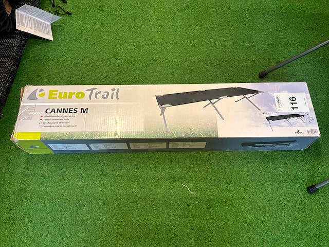 Eurotrail cannes kampeerbed - afbeelding 1 van  2