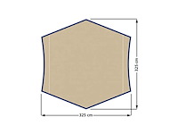 Eurotrail hardintarp safari navy - afbeelding 2 van  3