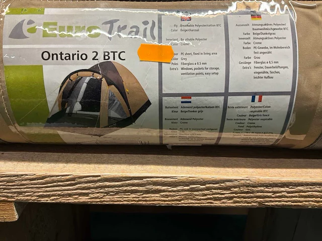 Eurotrail ontario 2btc kampeertent - afbeelding 4 van  5