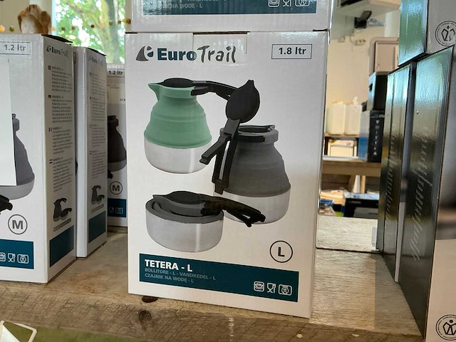 Eurotrail waterketel 1.8l (2x) - afbeelding 1 van  3