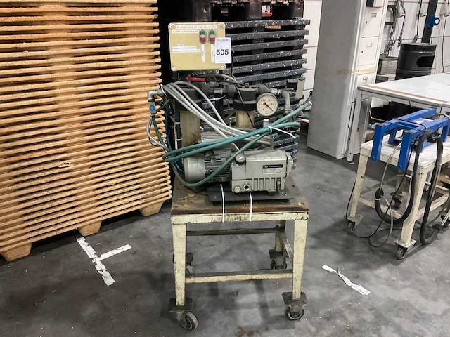 Eurovacuum ev-0021 vacuümpomp - afbeelding 1 van  5