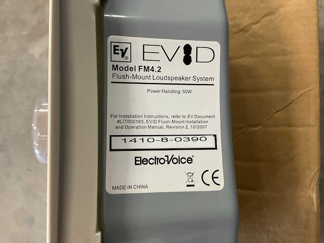 Ev evid fm4.2 set á 2 stuks luidsprekers - afbeelding 2 van  3