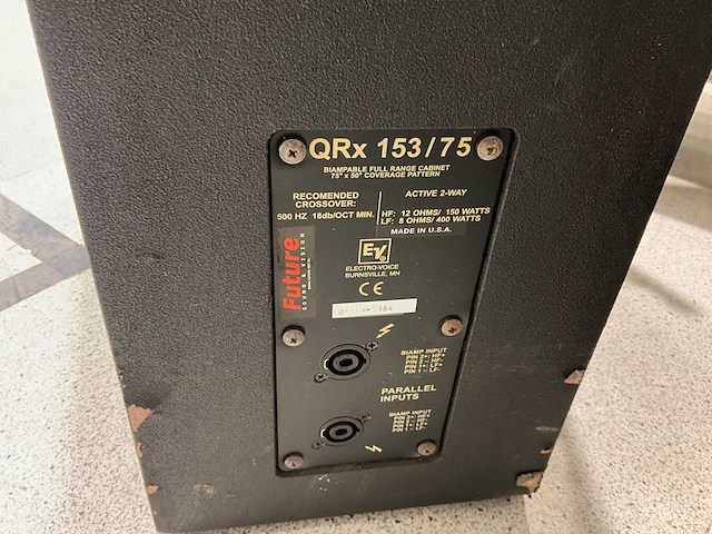 Ev qrx 153/75 luidspreker (2x) - afbeelding 5 van  6