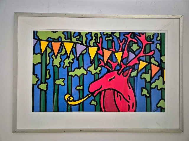 Eva - litho - 70 x 100 cm. - afbeelding 1 van  4