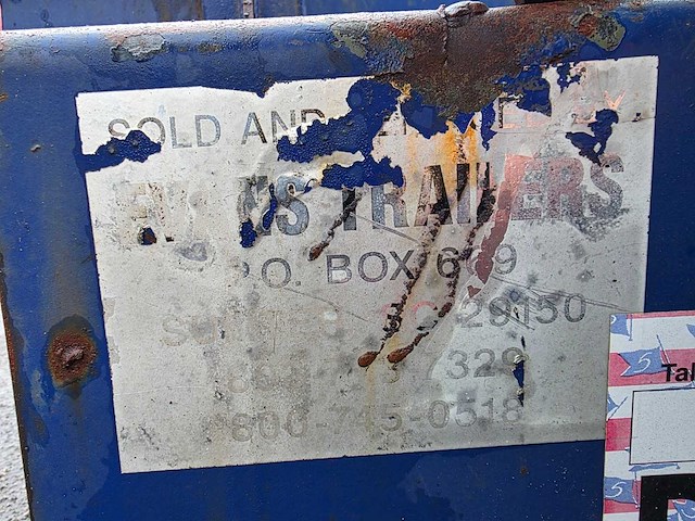 Evans - wide spread 8 tires - oplegger - afbeelding 5 van  19