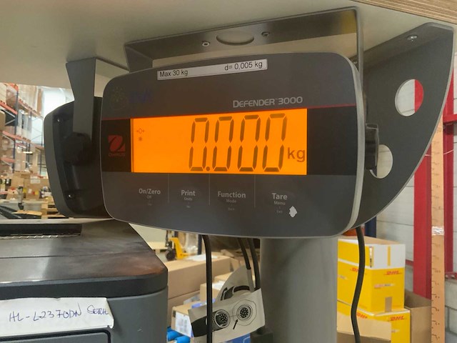 Evc - duo - 2-delige inpaktafel eiland met 30kg weegschaal - afbeelding 18 van  20