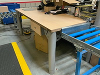 Evc - duo - 2-delige inpaktafel eiland met 30kg weegschaal - afbeelding 2 van  24