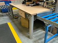 Evc - duo - 2-delige inpaktafel eiland met 30kg weegschaal - afbeelding 3 van  24