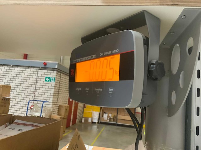 Evc - duo - 2-delige inpaktafel eiland met 30kg weegschaal - afbeelding 2 van  16