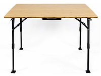 Evebase bamboo 100cm kampeer tafel - afbeelding 1 van  4