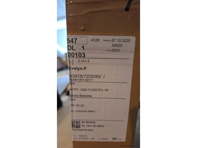 Evelyn-f comfortbed sonoma eiken - afbeelding 3 van  6