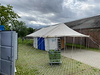 Evenemententent 8 x 16 meter 4 meter hoog met zijkanten - afbeelding 1 van  10