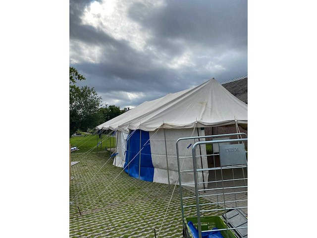 Evenemententent 8 x 16 meter 4 meter hoog met zijkanten - afbeelding 3 van  10