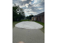 Evenemententent 8 x 16 meter 4 meter hoog met zijkanten - afbeelding 4 van  10