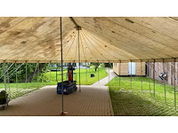 Evenemententent 8 x 16 meter 4 meter hoog met zijkanten - afbeelding 5 van  10