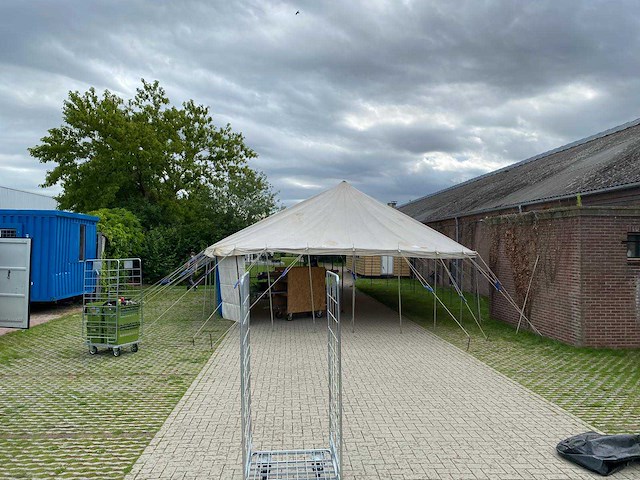 Evenemententent 8 x 16 meter 4 meter hoog met zijkanten - afbeelding 7 van  10