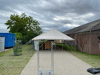 Evenemententent 8 x 16 meter 4 meter hoog met zijkanten - afbeelding 7 van  10