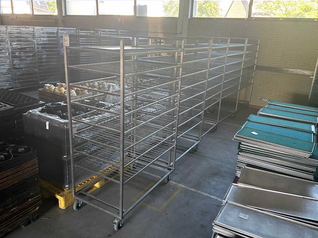 Everbake afkoel etagewagen, rvs (5x) - afbeelding 1 van  3