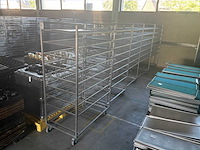 Everbake afkoel etagewagen, rvs (5x) - afbeelding 1 van  3