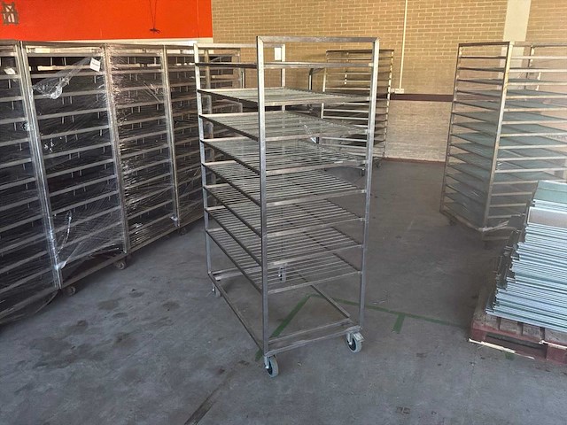 Everbake afkoel etagewagen, rvs (5x) - afbeelding 2 van  3