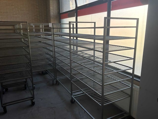 Everbake afkoel etagewagen, rvs (6x) - afbeelding 1 van  2