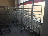 Everbake afkoel etagewagen, rvs (6x) - afbeelding 1 van  2