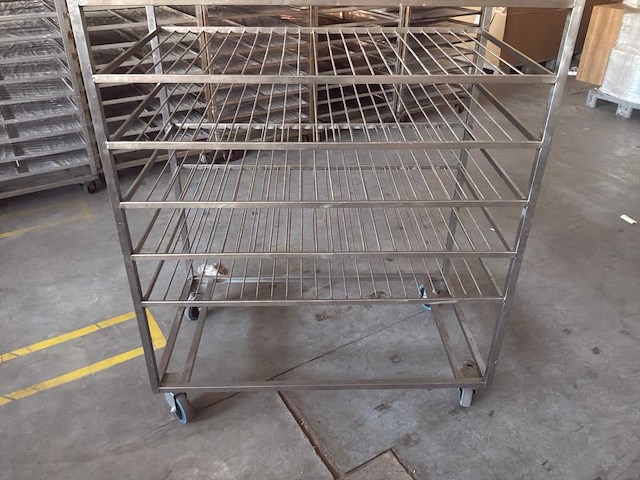 Everbake afkoel etagewagen, rvs (6x) - afbeelding 2 van  2