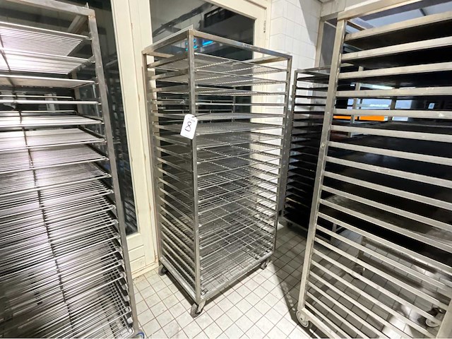 Everbake regaal bakkerij legroosterwagen - afbeelding 1 van  2