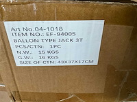 Everforce - ballonkrik 3 ton - pneumatische krik - 6-12bar - afbeelding 5 van  13
