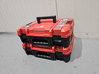 Everforce 4-delig lithium accugereedschap in 2 koffers - klopboormachine - schroefmachine - haakse slijper - slagmoersleutel - 2 accu's - afbeelding 10 van  14