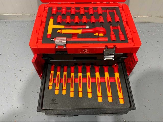 Everforce elektra gecertificeerd krachtstroom gereedschap 55 pcs - geaard en gekeurd - afbeelding 16 van  16