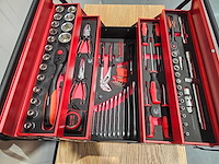 Everforce gereedschapskoffer incl 86 pcs gereedschap - afbeelding 3 van  9