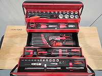 Everforce gereedschapskoffer incl 86 pcs gereedschap - afbeelding 1 van  7