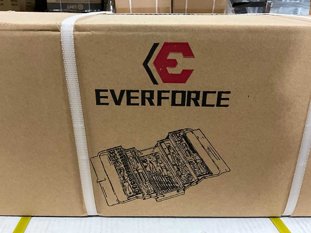 Everforce gereedschapskoffer incl 86 pcs gereedschap - afbeelding 3 van  9
