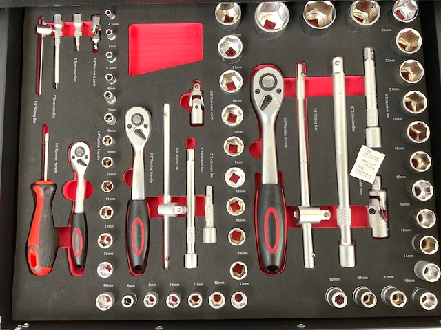 Everforce gereedschapswagen 158 delig - afbeelding 6 van  8