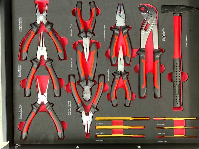 Everforce gereedschapswagen 158 delig - afbeelding 6 van  8