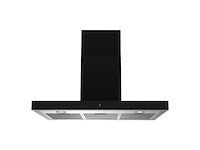 Everglades evch9840b afzuigkap zwart 90cm tiptoets digitaal - afbeelding 1 van  5