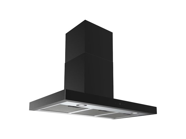 Everglades evch9840b afzuigkap zwart 90cm tiptoets digitaal - afbeelding 4 van  5