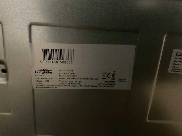 Everglades evck9011 fornuis - afbeelding 6 van  6