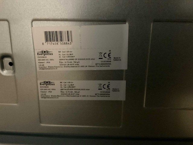 Everglades evck9020 fornuis - afbeelding 5 van  5