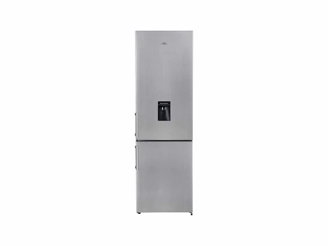 Everglades evud4048 koel- vriescombinatie inox look e klasse 268 liter - afbeelding 1 van  1