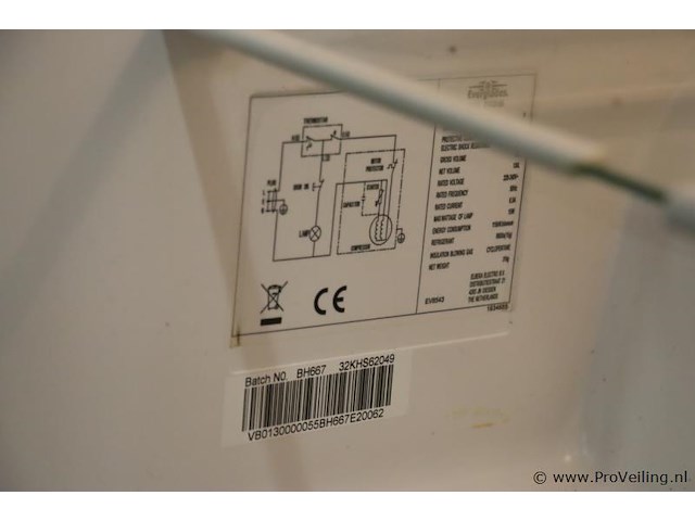 Everglades model evco105 koelkast, tafelmodel - afbeelding 5 van  5