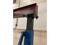 Everlift mt2-3 portaalkraan - 1000 kg - compleet met loopkat en takel - afbeelding 3 van  11