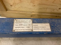 Everlift mt2-3 verplaatsbare portaalkraan - 1000 kg - compleet met loopkat en takel - afbeelding 7 van  11