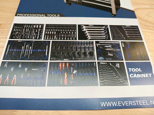 Eversteel - 11/9 profi xxxl - gereedschapswagen - afbeelding 13 van  21